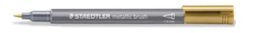 MARCADOR STAEDTLER METALLIC BRUSH 8321 ORO