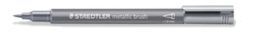 MARCADOR STAEDTLER METALLIC BRUSH 8321 PLATA