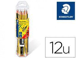 LAPIZ NORIS 120/2 HB TUBO 12 UDS + AFILALAPIZ + GO