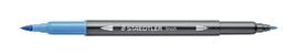ROTULADOR STAEDTLER DOBLE PUNTA PINCEL 3001 AZUL A
