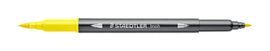 ROTULADOR STAEDTLER DOBLE PUNTA PINCEL 3001 AMARIL