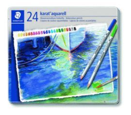 LAPICES COLOR ACUARELABLES KARAT AQUARELL 125 ESTU