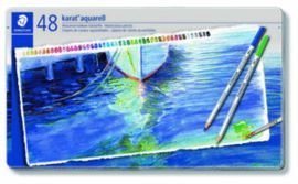 CAIXA METALL KARAT AQUARELL 48 COLORS