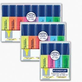 PACK DE 6 FLUORESCENTS STAEDTLER REF. 364WP6