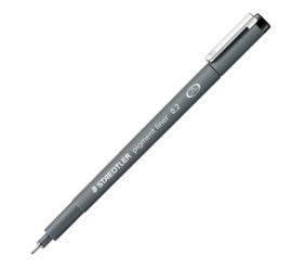 ROTULADOR CALIBRADO 308-02 STAEDTLER NEGRO