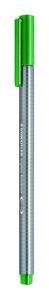ROTULADOR TRIPLUS FINELINER 334 VERDE SAVIA