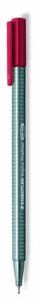 ROTULADOR TRIPLUS FINELINER 334 CARMIN OSCURO