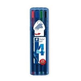 BOLIGRAFOS TRIPLUS BALL 437 XB 4 COLORES SURTIDOS