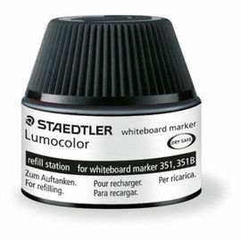TINTA ROTULADOR PIZARRA BLANCA NEGRO LUMOCOLOR 351