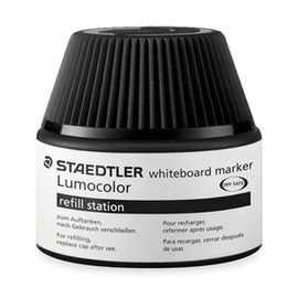 TINTA ROTULADOR PIZARRA BLANCA NEGRO LUMOCOLOR 351