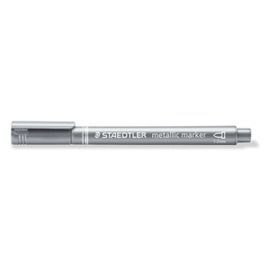 ROTULADOR STAEDTLER 8323 METALLIC MARKER PLATA