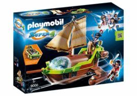PLAYMOBIL BARCO PIRATA CAMALEON CON RUBY 9000