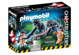 PLAYMOBIL VENKMAN, DANA Y PERROS DE GOZER 9223