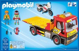 PLAYMOBIL GRUA REMOLQUE 70199