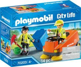 PLAYMOBIL VEHICULO DE LIMPIEZA 70203