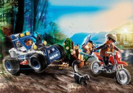 PLAYMOBIL VEHICULO TODOTERRENO POLICIA PERSECUCION