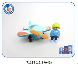 PLAYMOBIL 1.2.3 AVION