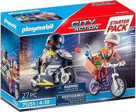 PLAYMOBIL STARTER PACK FUERZAS ESPECIALES Y LADRON