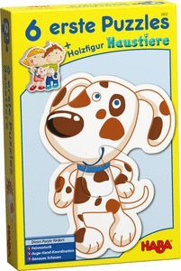 6 PRIMEROS PUZZLES HABA ? ANIMALES DOMESTICOS