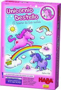 JUEGO HABA UNICORNIO DESTELLO EL TESORO DE LAS NUB