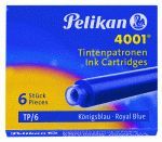 CARTUCHO TINTA PELIKAN 4001 TP/6 NEGRO