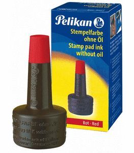 TINTA TAMPON PELIKAN 30ML ROJO