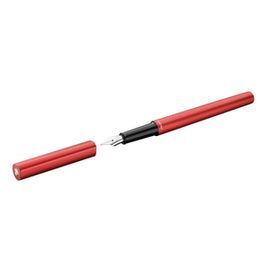 PLUMA PELIKAN INEO ROJO CAJA METAL