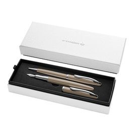 SET BOLIGRAFO Y PLUMA PELIKAN JAZZ NOBLE PARDO