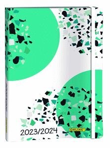 DIARIO CREATIVO A5 23-24 18M TERRAZZO