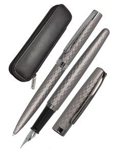 SET PLUMA Y BOLIGRAFO ELEGANZA DIAMOND TITAN+ ESTU