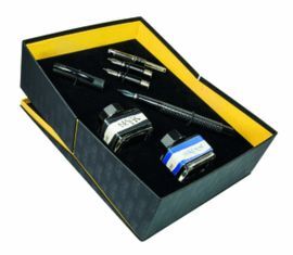 SET BEST WRITER VISION CARBON NEGRO CAJA DECO L