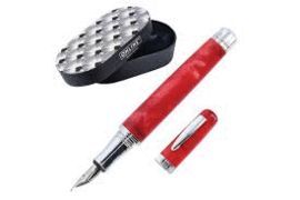 PLUMA ONLINE BOHEMIAN ART ROJO EF 44026
