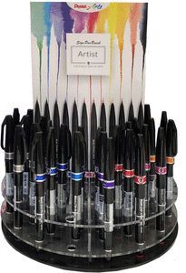 EXPOSITOR 48 ROTULADOR PINCEL SIGN PEN ARTIST 12 C