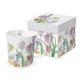 TAZA NANA TULIPANES