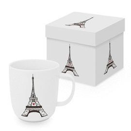 TAZA ATELIER PARIS MATE + CAJA REGALO
