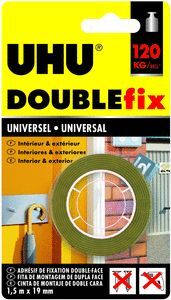 CINTA DOBLE CARA UHU 1,5 MTS UNIVERSAL INTERIOR/EX