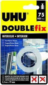 CINTA DOBLE CARA UHU 1,5 MTS INTERIOR