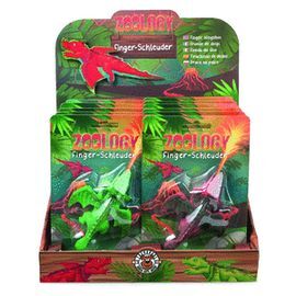 EXPOSITOR 12 TIRACHINAS DEDO ZOO DRAGON