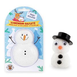EXPOSITOR 12 SET KIT MUÑECO DE NIEVE NO DRY 7 PIEZ
