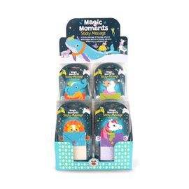 EXPOSITOR 48 CARTAS MENSAJE ADHESIVO 24 HOJAS SURT