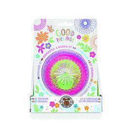 JUEGO DE ESPIROGRAFO Y MANDALA DE 6 PIEZAS