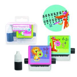 SET SELLOS RODANTES MATEMATICOS 2 PZAS 3 MODELOS S