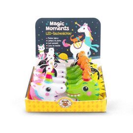 EXPOSITOR 16 LUZ LED DE BOLSILLO CON MOSQUETON