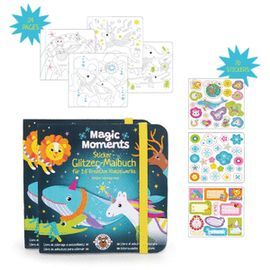 EXPOSITOR 20 LIBRO PARA COLOREAR CON PEGATINAS ANI