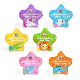 EXPOSITOR 18 TOALLA MAGICA 30X30CM MAGIC MOMENTS S