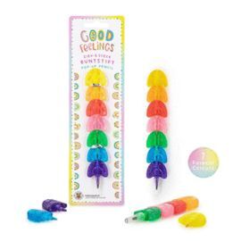 EXPOSITOR 18 LAPIZ DE COLOR APILABLE ARCOIRIS 7 CO