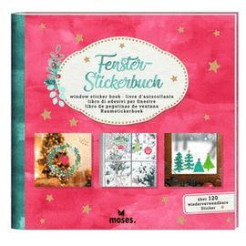 LIBRO DE PEGATINAS DE VENTANA MOTIVOS NAVIDAD