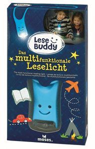 LINTERNA DE LECTURA INFANTIL LESE BUDDY AZUL