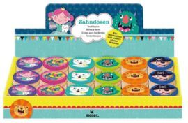 EXPOSITOR 18 CAJITAS DIENTES ANIMALES