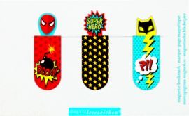 MARCAPAGINAS MAGNETICO SUPER HEROES